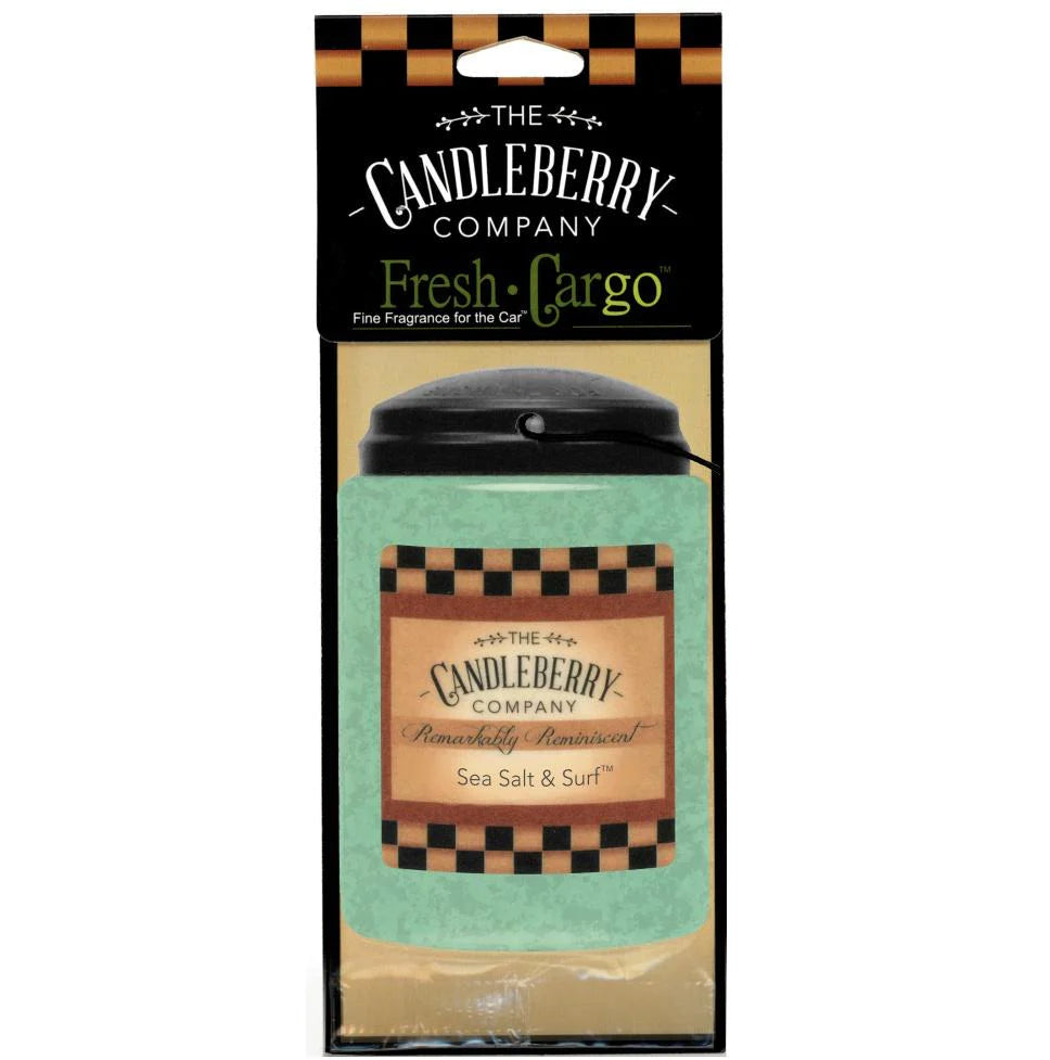 Candleberry Sea Salt & Surf Car Freshener