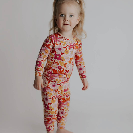 Wild Child Flower Jammies Kids Pis & Loungewear