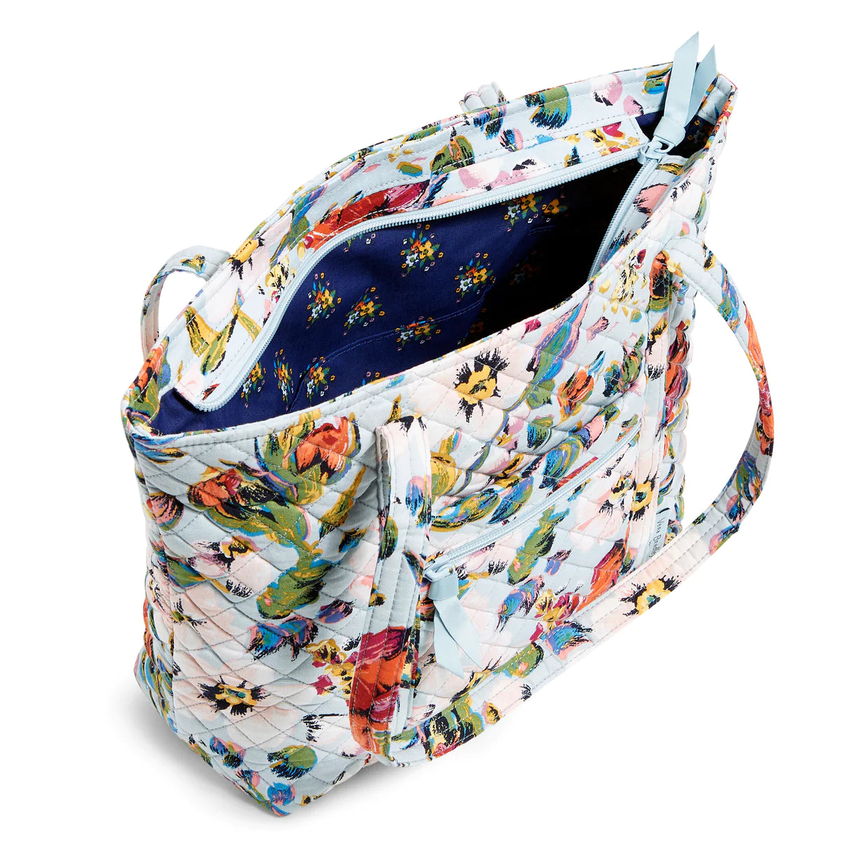 Small Vera Tote - Sea Air Floral