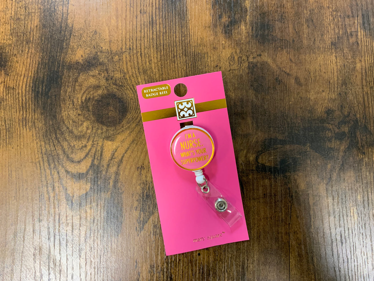 Mary Square Badge Reel