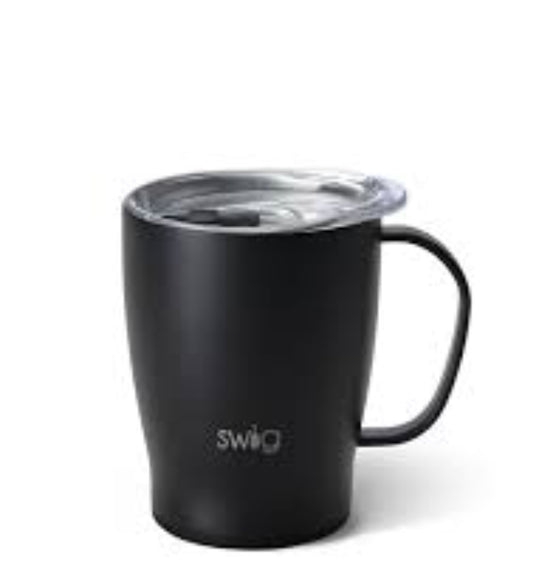 SWIG - MATTE BLACK 18 OZ MUG