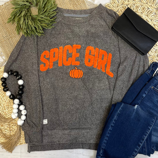 Simply Southern Spice Girl Terry Crewneck