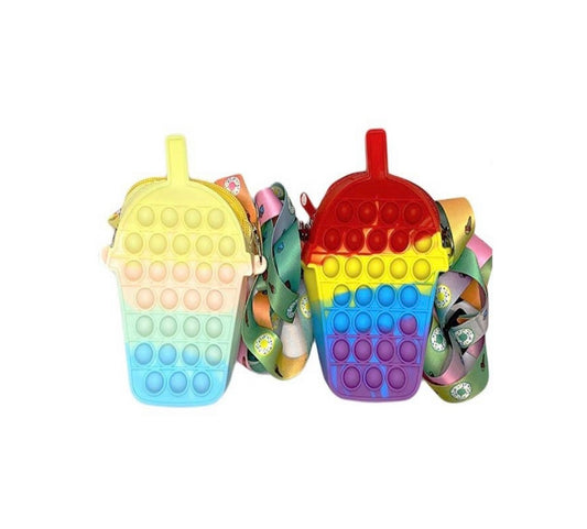 Drink Cup Pop It Cross Body Bag