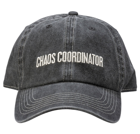 Chaos Coordinator Hat Charcoal & White