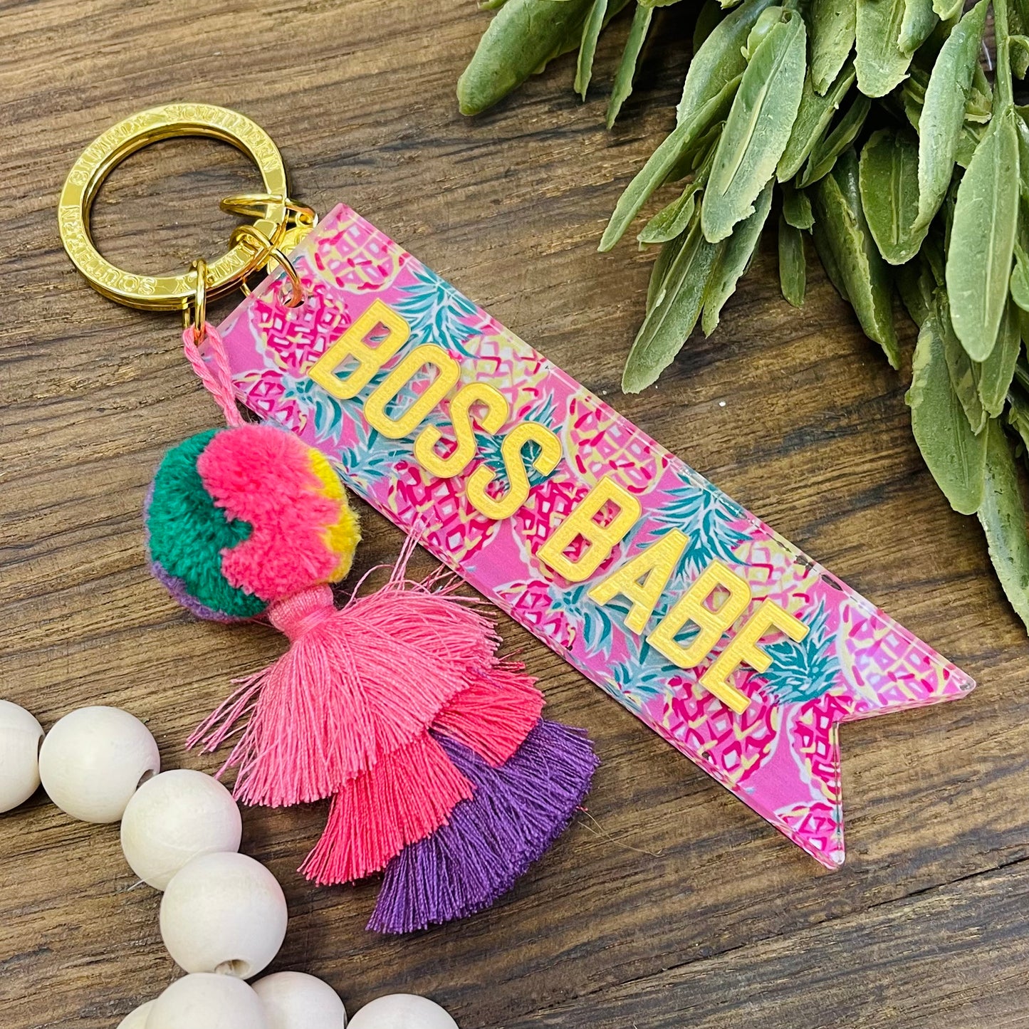 Simply Southern Acrylic Keychain