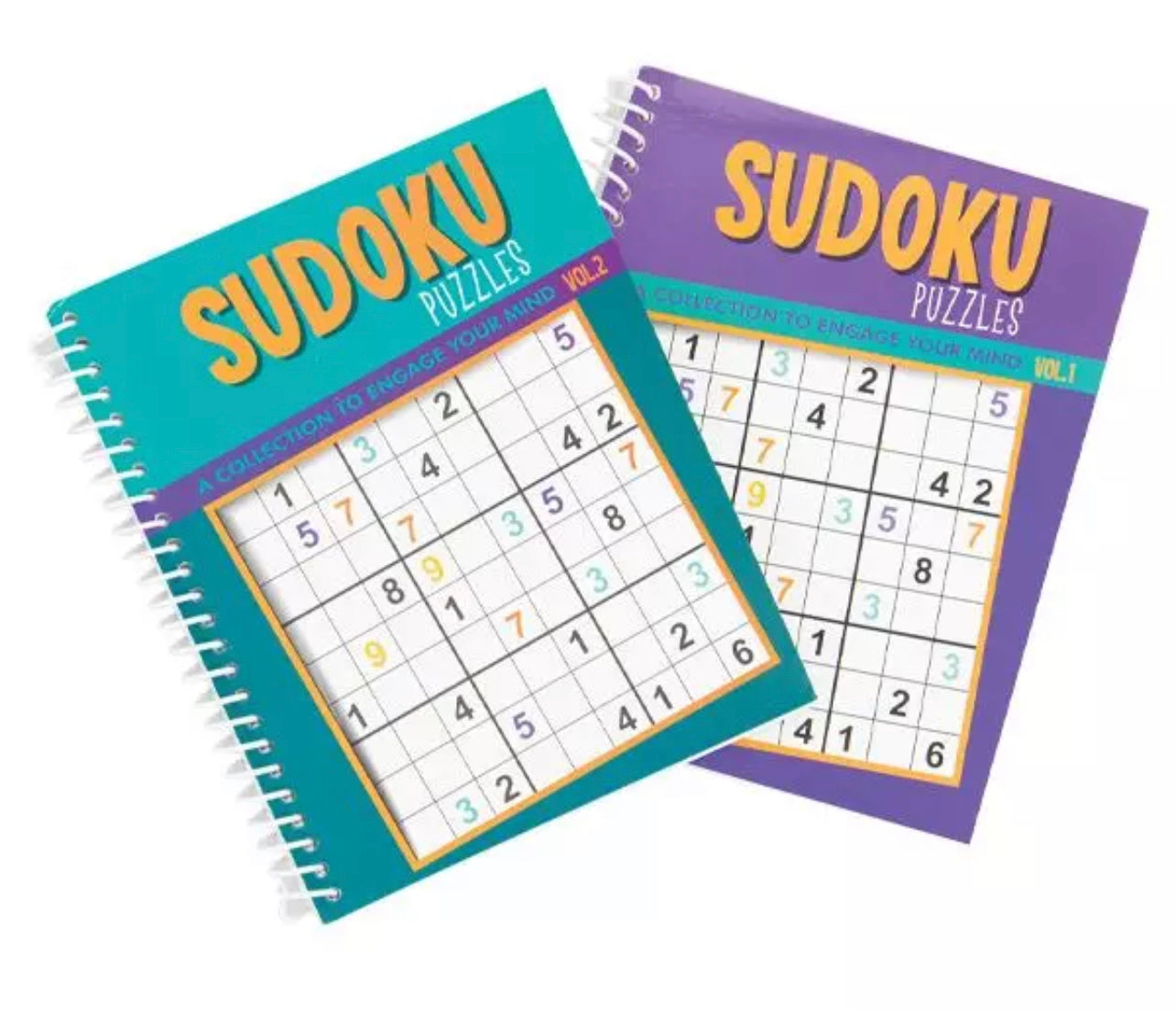 8” Spiral Sudoku, 80 Pages-Assorted