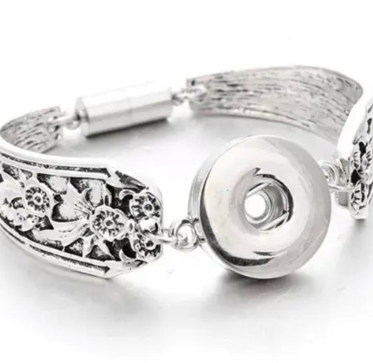 Snap Jewelry Magnetic Bracelet Spoon Style