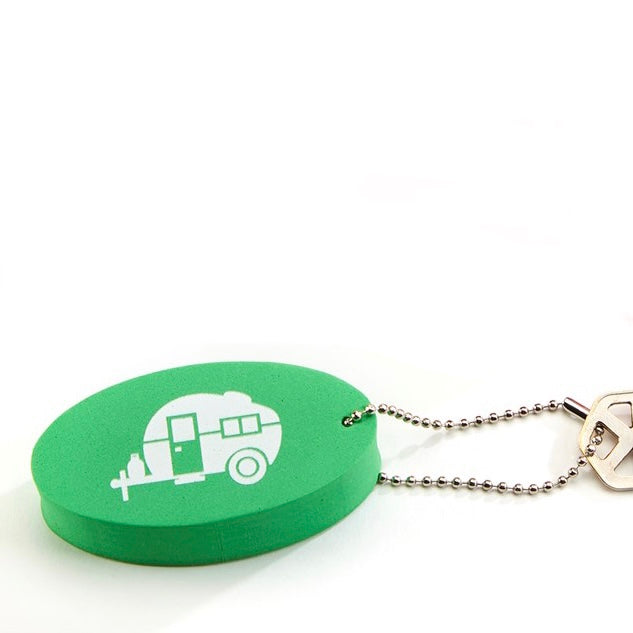 Camp Life Floatie Key Chain