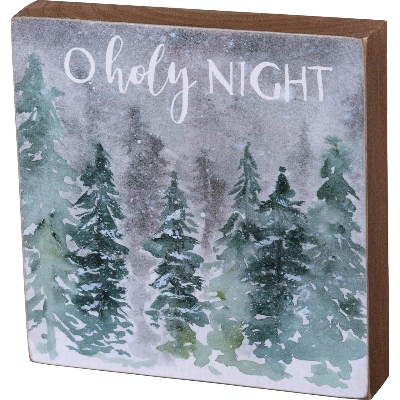 O Holy Night Block Sign