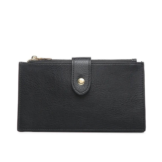 Jen & Co. Odelia RFID Two Compartment Wallet - Black