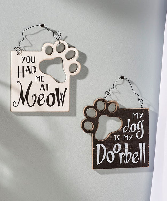 Wood Pet Signs