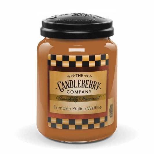 Candleberry Pumpkin Praline Waffles Candle