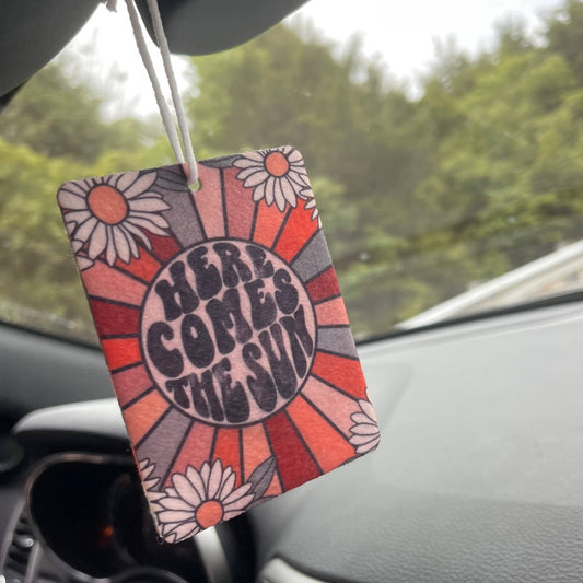 Here Comes The Sun Car Air Freshener - Fruit Loops