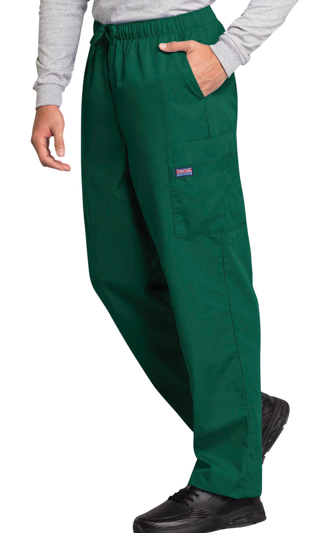 Men’s Fly Front Cargo Pant, Hunter Green