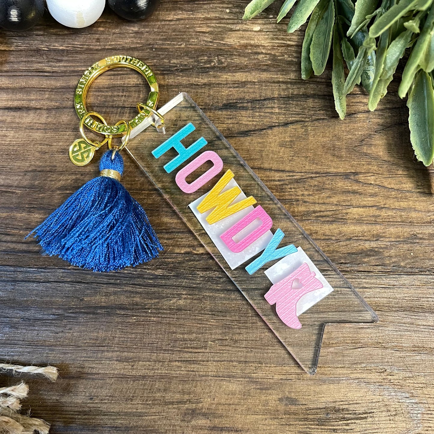 Simply Southern Acrylic Keychains