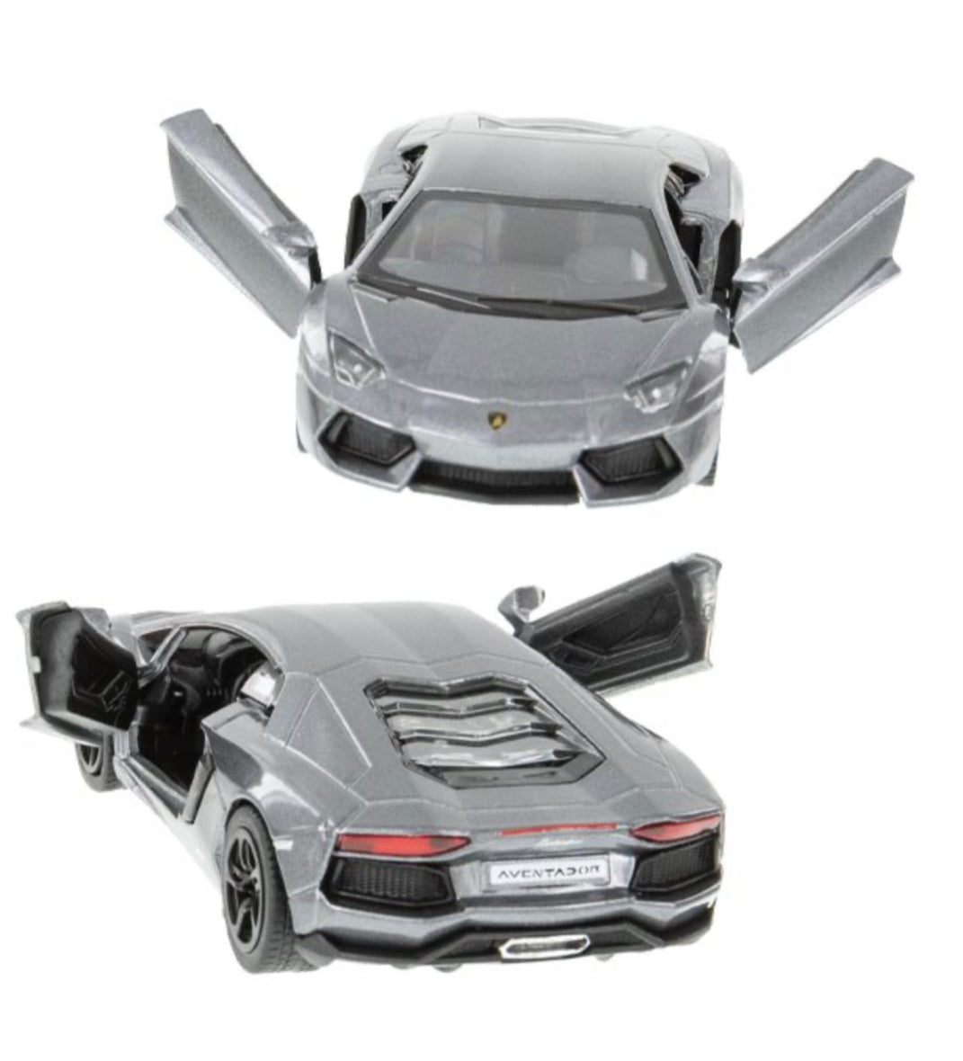 5” Die Cast Pullback Lamborghini- 12 Pack Display