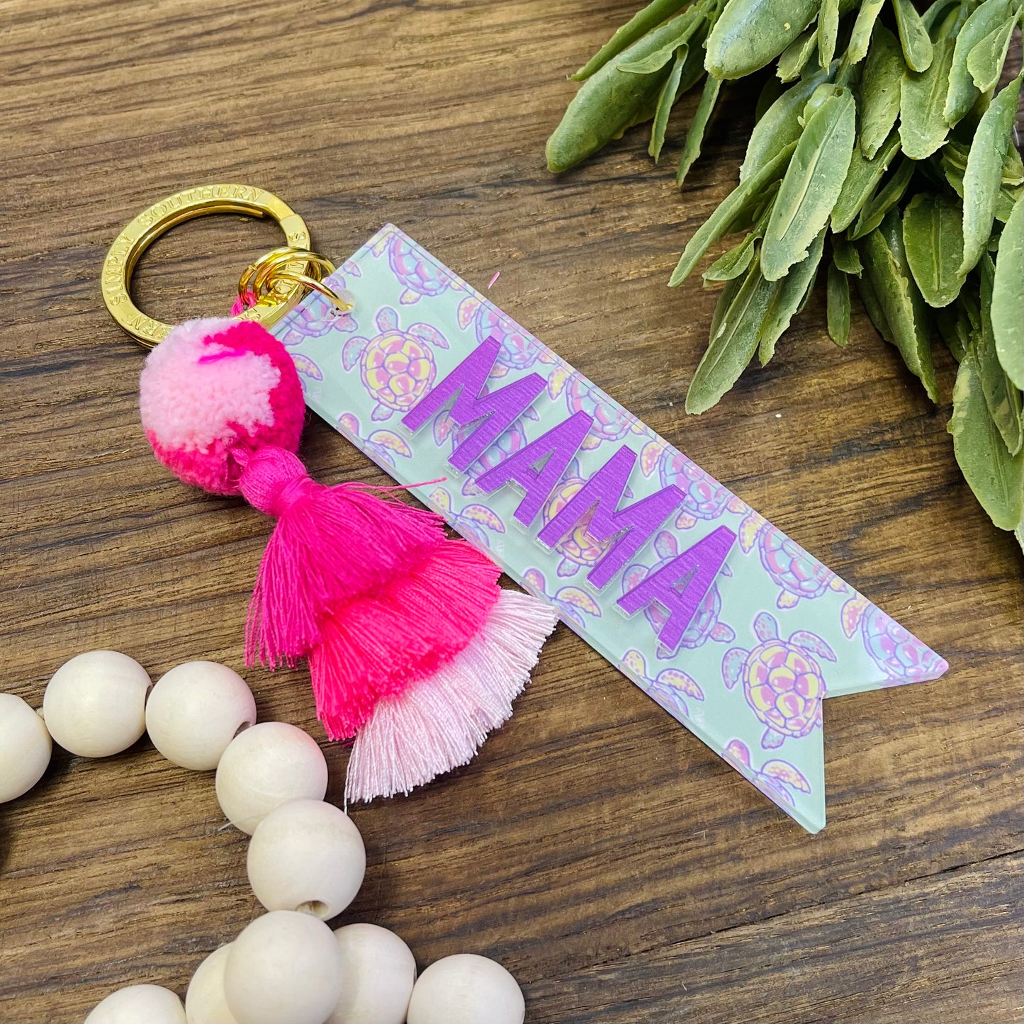 Simply Southern Acrylic Keychain