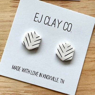 Geo Stud Earrings