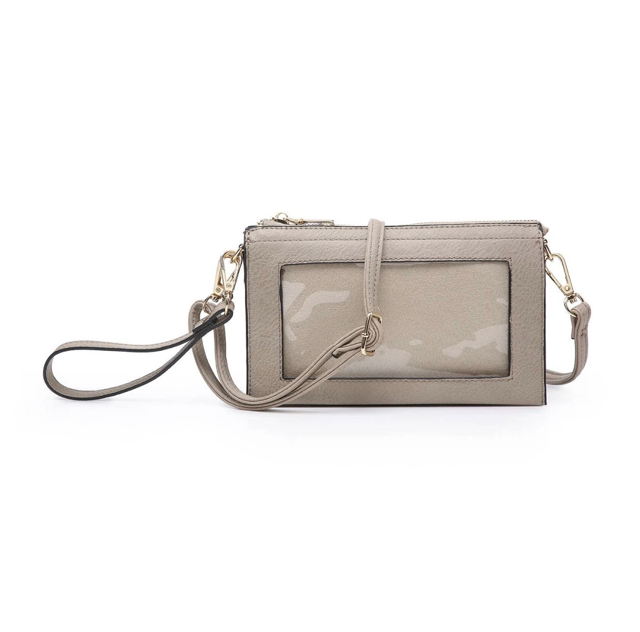 Jen & Co Crossbody / Wristlet - Stone