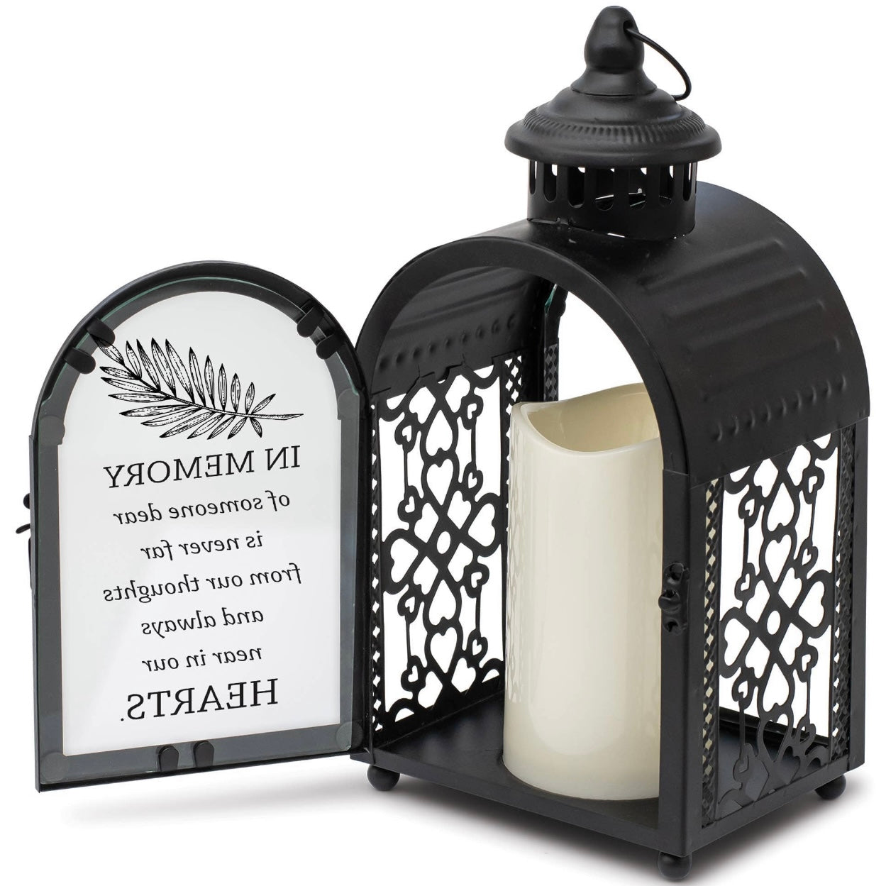 In Memory Of Someone Dear Bereavement Filigree Lantern