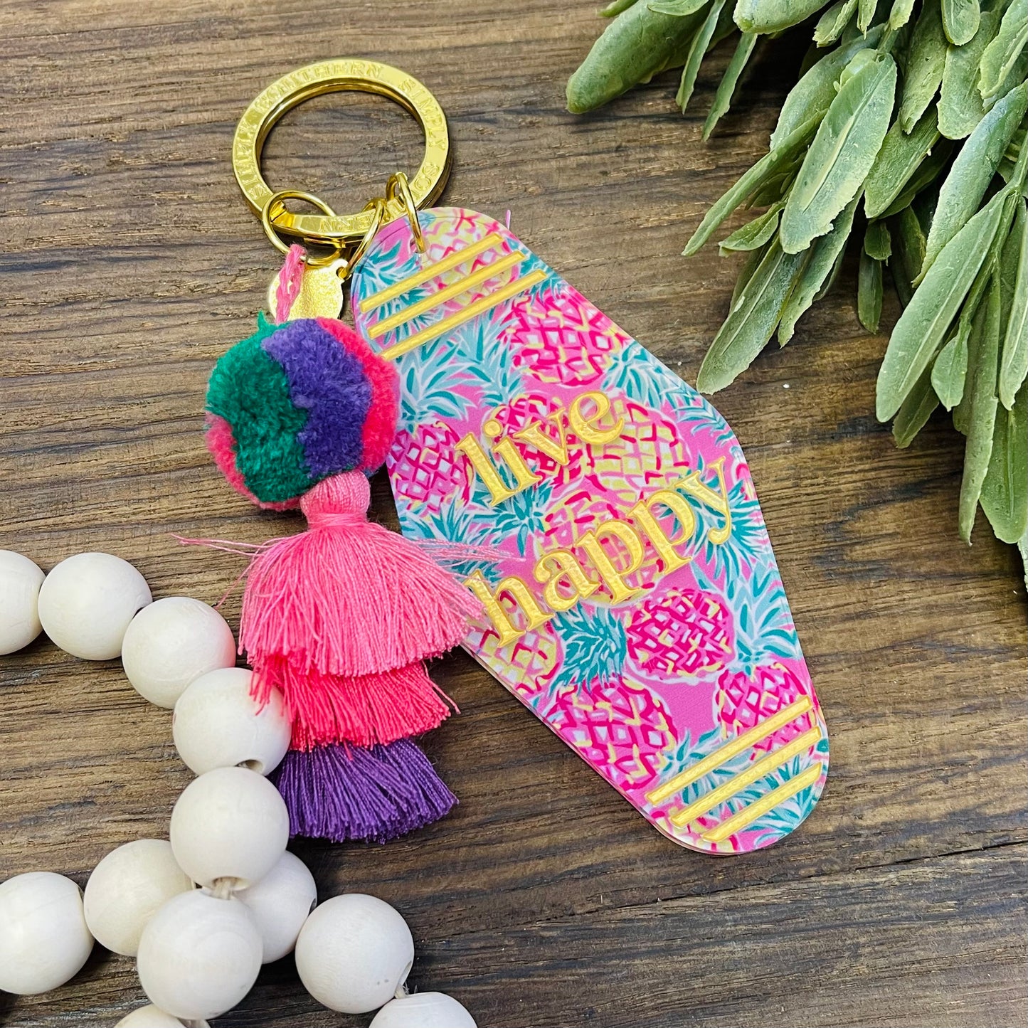 Simply Southern Acrylic Keychain