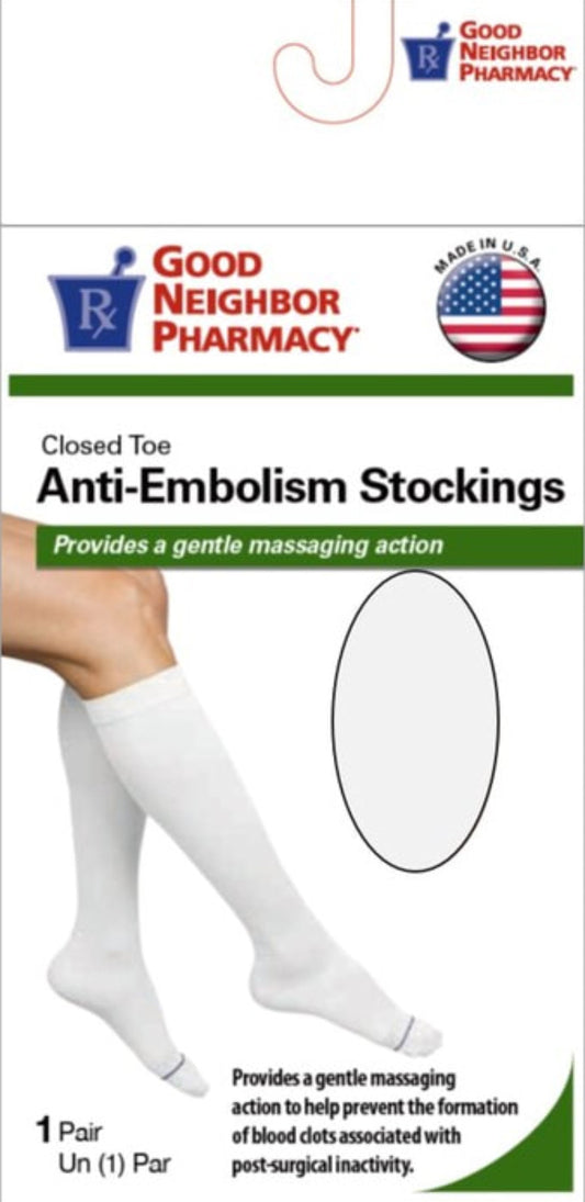 GNP - CLOSED TOE - ANTI - EMBOLISM STOCKINGS