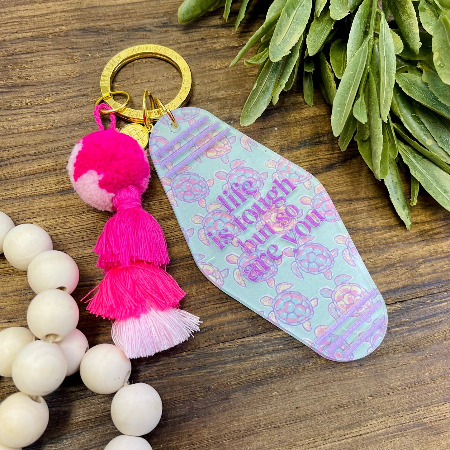 Simply Southern Acrylic Keychain