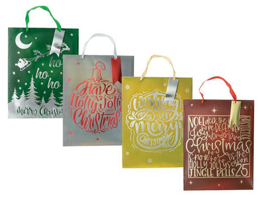 Deck The Halls Gift Bag, Medium