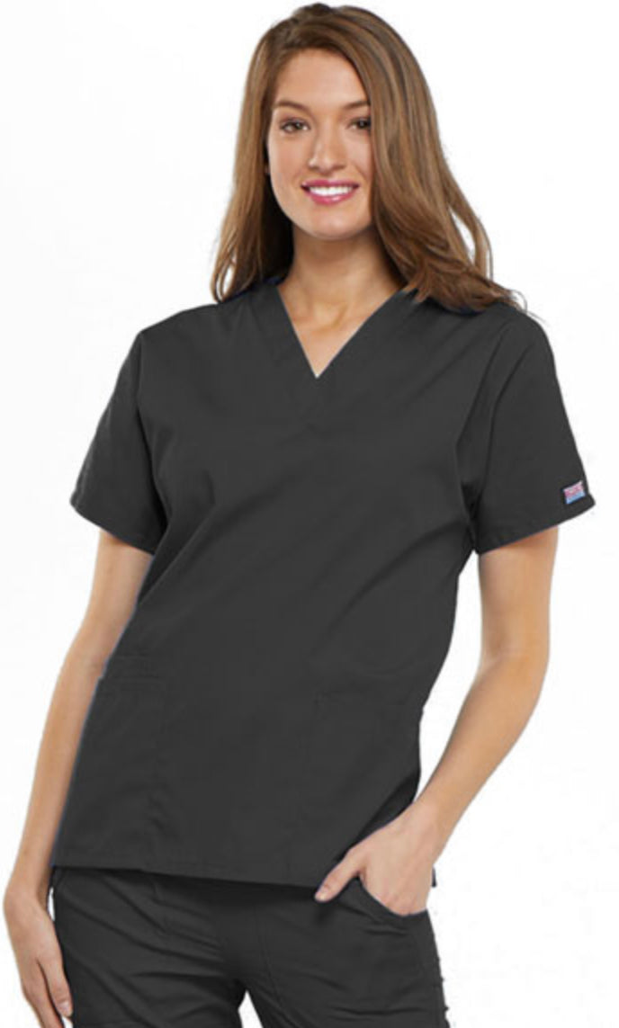 Women’s Cherokee Scrub Top - Grey