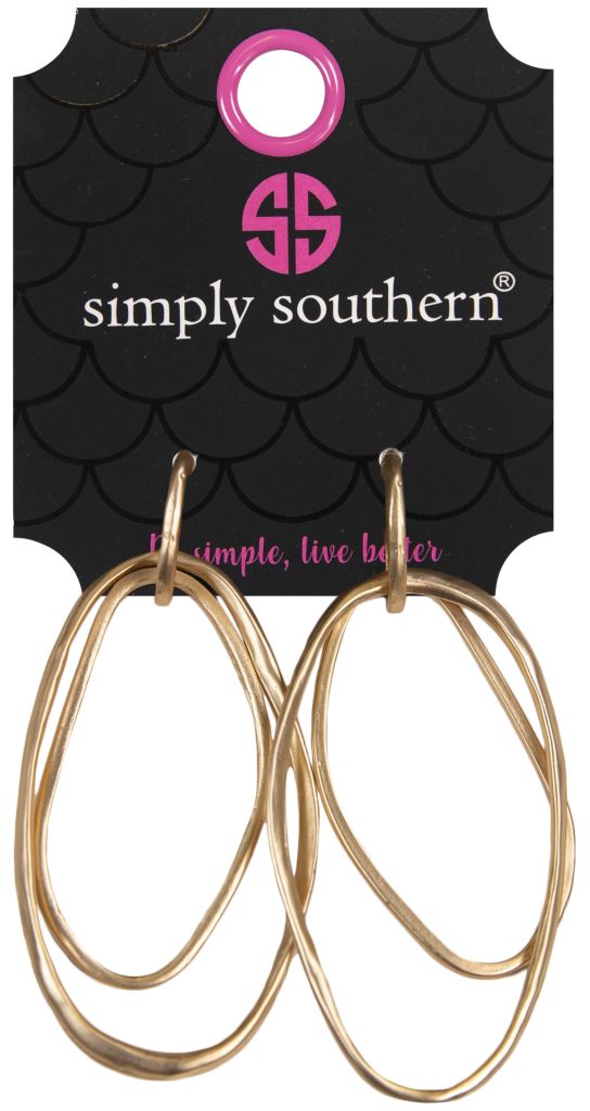 Simply Southern Ntrl Hoop Earrings