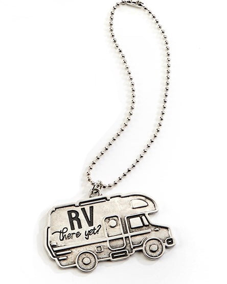 Camp Life Metal Car Charm