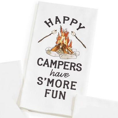 Camp Life Sentiment Tea Towels