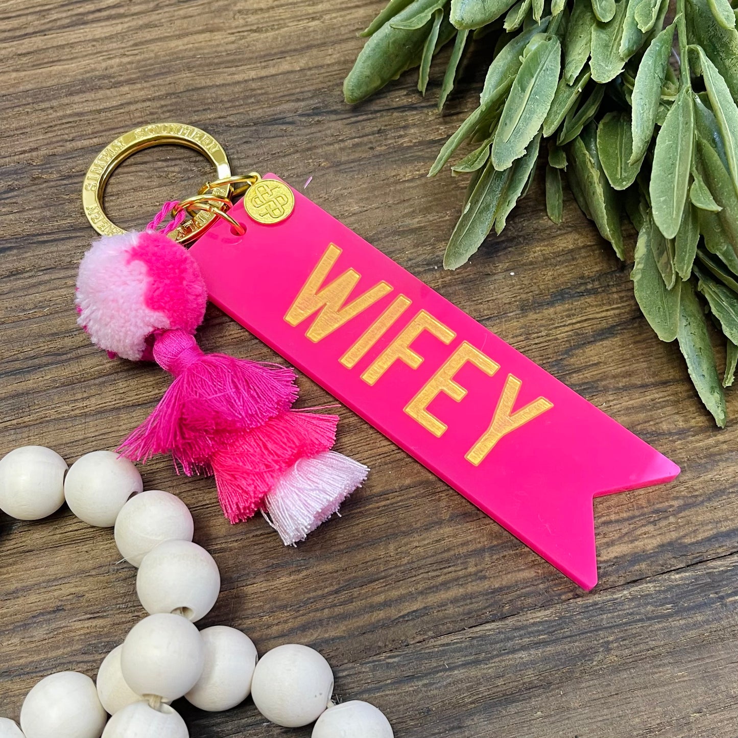 Simply Southern Acrylic Keychain