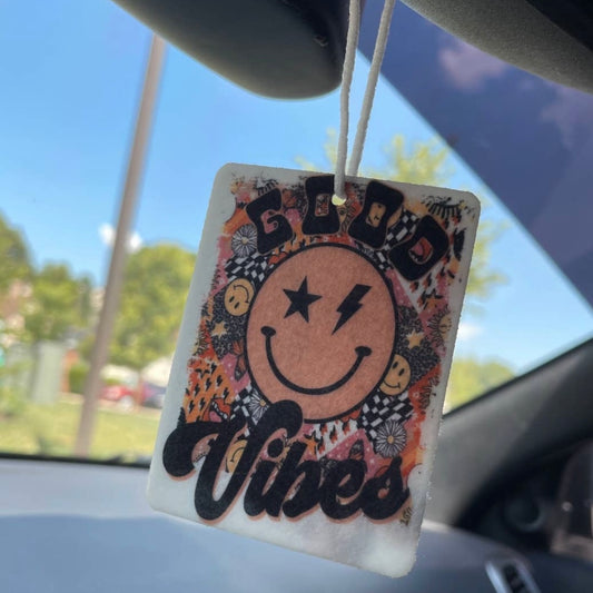 Good Vibes Car Air Freshener - Fruit Loops