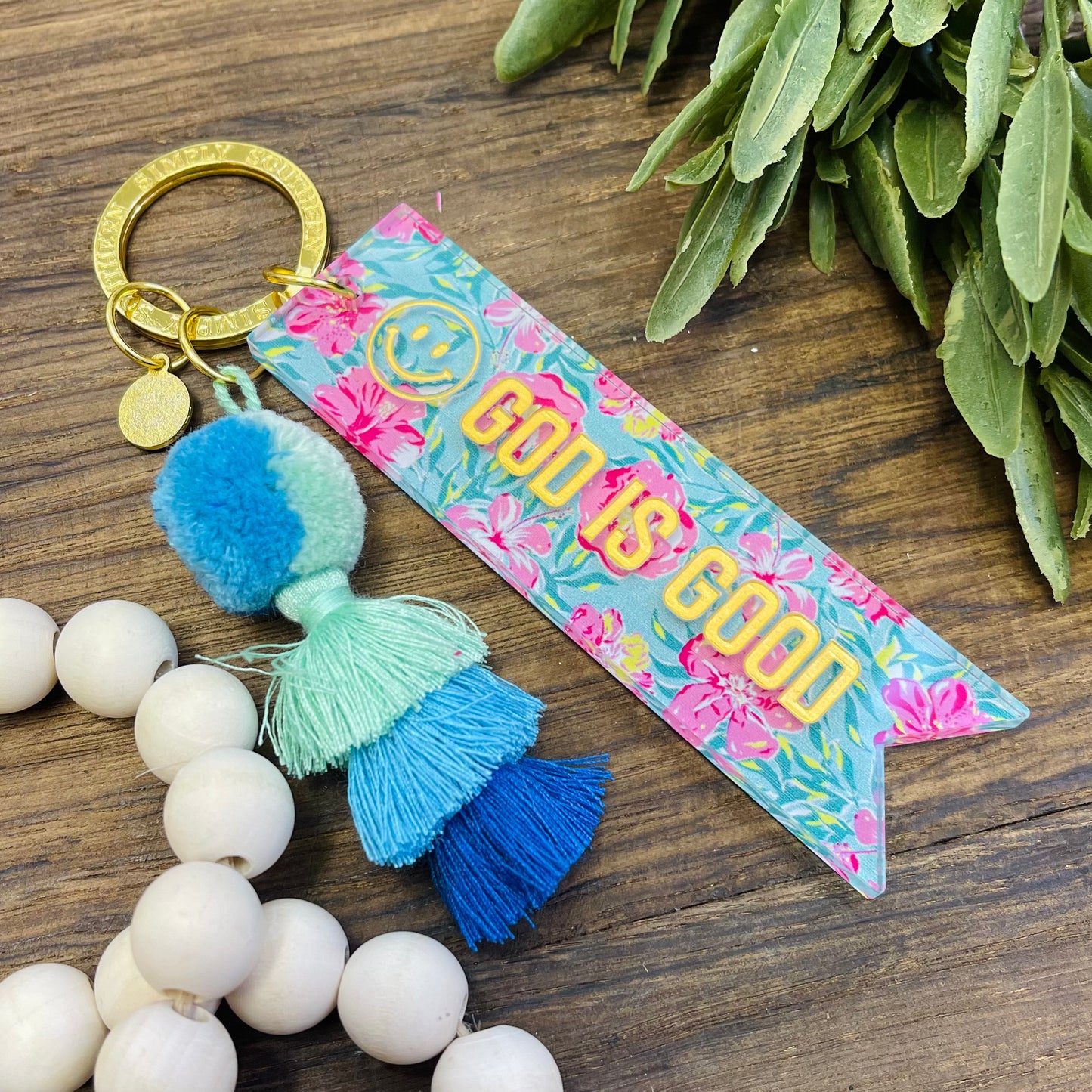 Simply Southern Acrylic Keychain