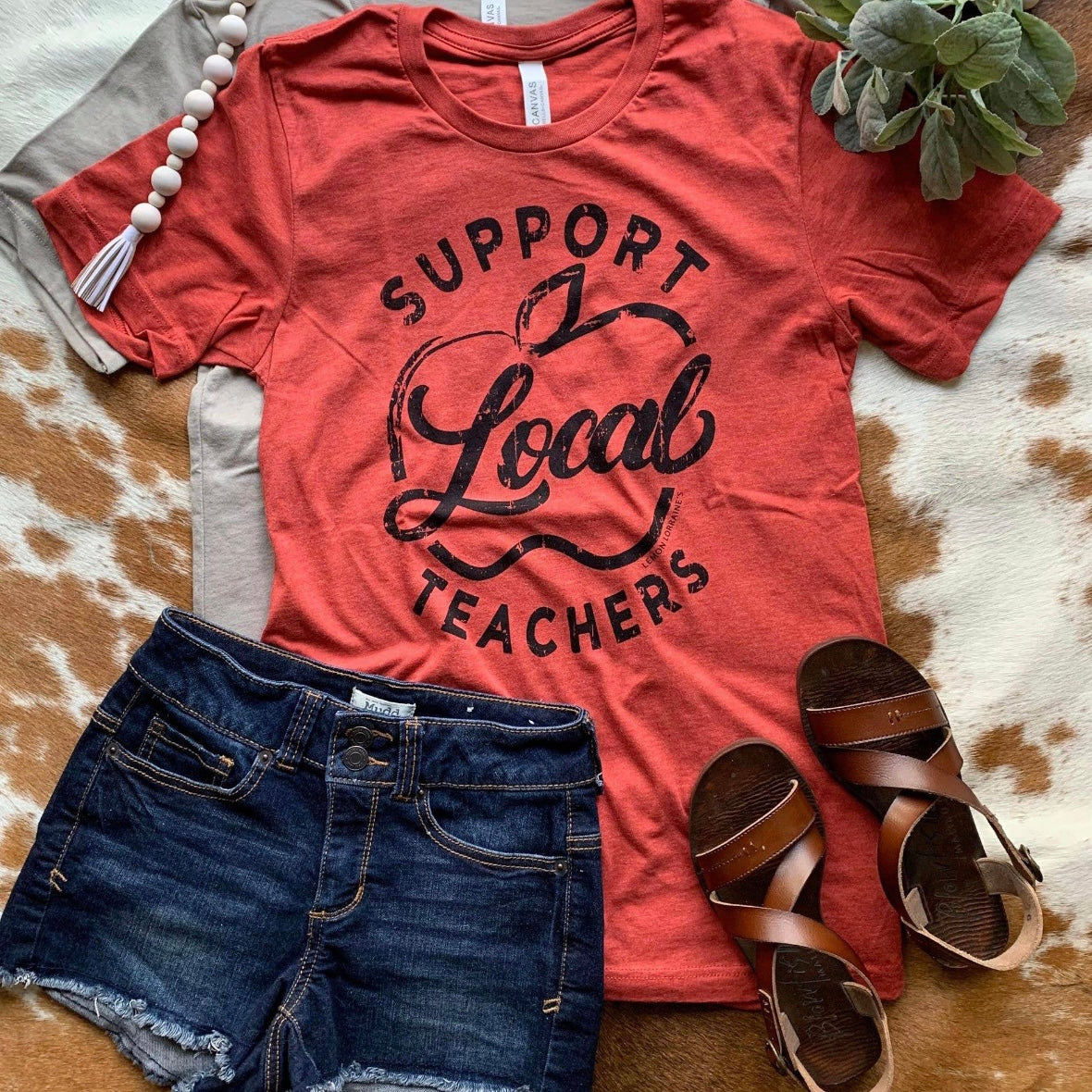 Support Local Teachers Tee