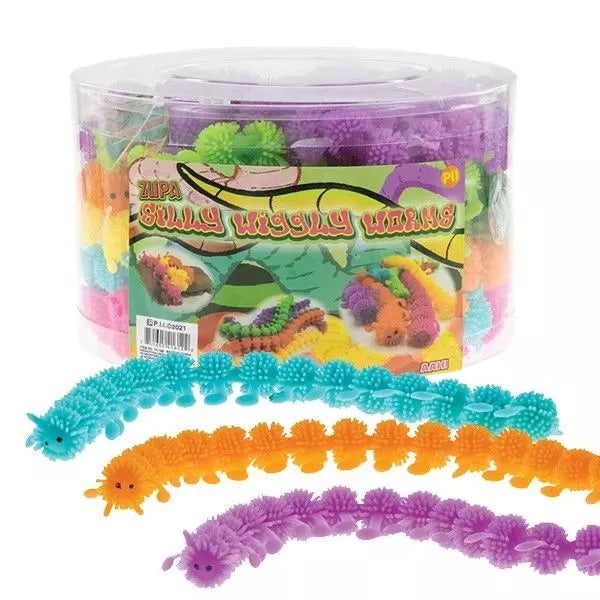 Silly Wiggly Worms Fidget Toys