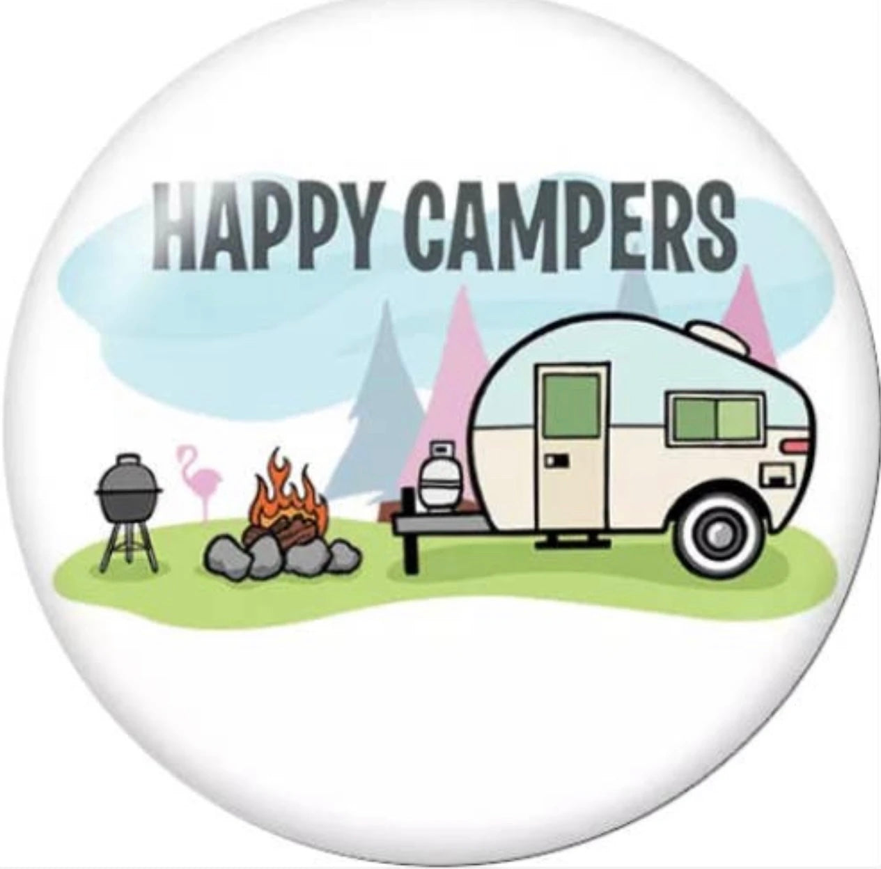 Snap Jewelry -Happy Campers Snap