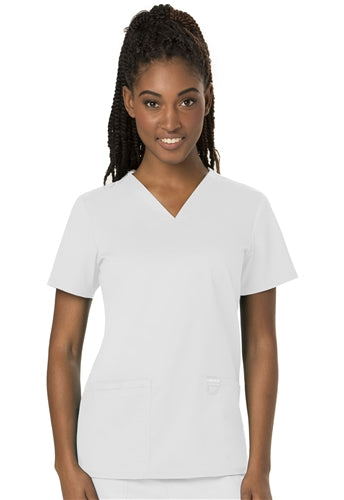 Women’s Cherokee Revolution V-Neck Top - White