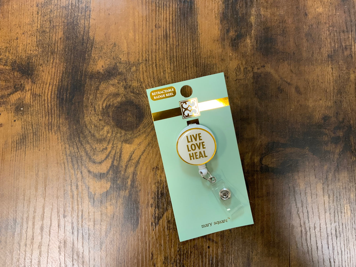 Mary Square Badge Reel