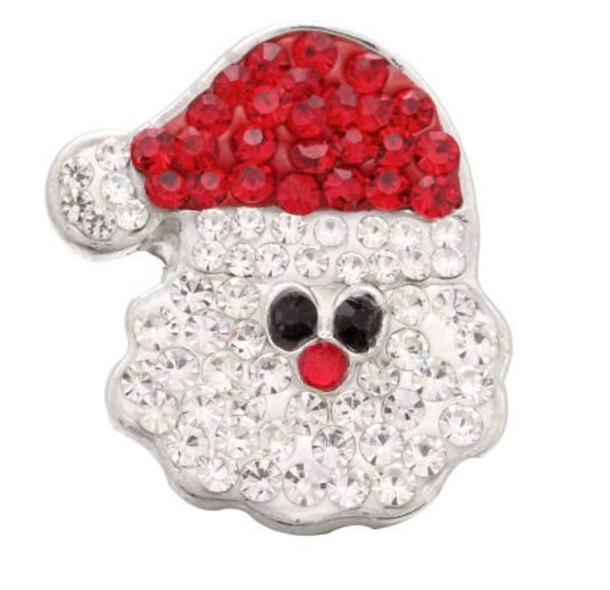 Snap Jewelry Sparkle Santa Snap