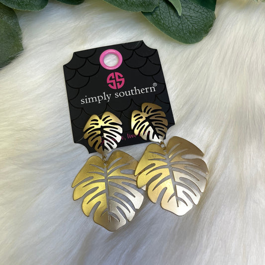 Simply Southern Palm Earrings