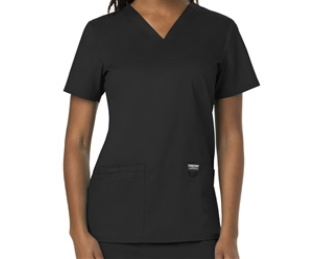 Workwear Revolution V-Neck Top - WW620-Black