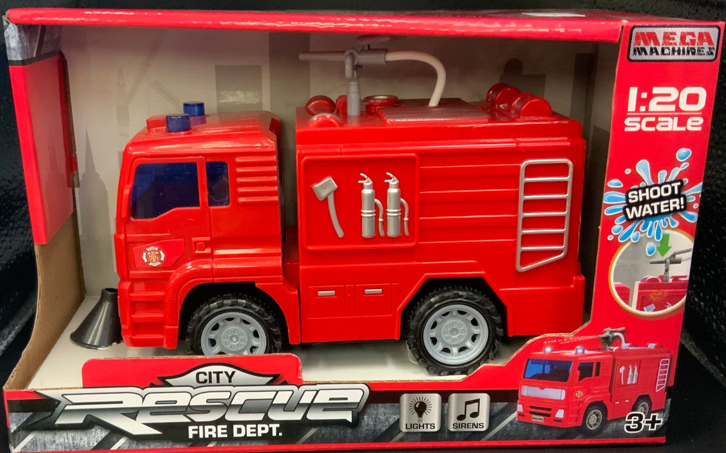 MEGA MACHINES CITY RESCUE FIRE DEPARTMENT