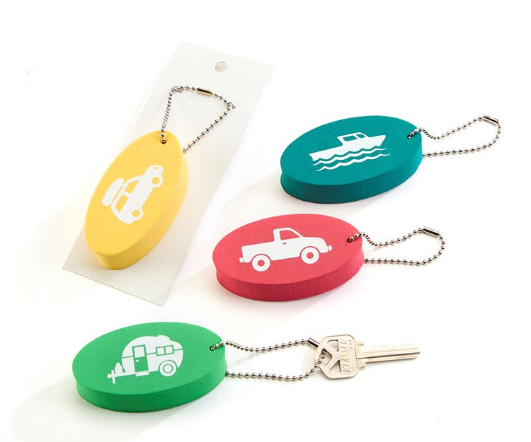 Camp Life Floatie Key Chain