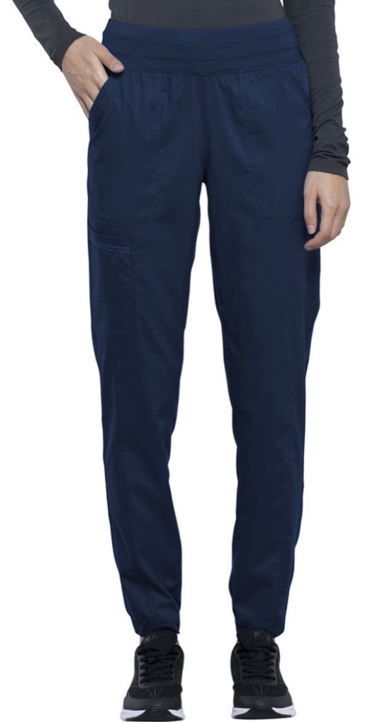 Women’s Cherokee Elastic Waist Cargo Jogger - Navy